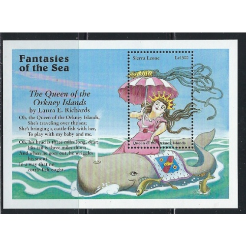 Sierra Leone 1945 MNH 1996 The Queen of the Orkney Islands (an7355)
