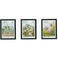 Ireland 720-22 MNH 1988 Flowers (an8526)
