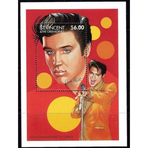 St Vincent 2211 MNH 1995 Elvis Presley (ak5181)