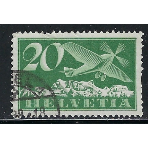 Switzerland C4 Used 1925 issue (an6522)