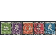 Denmark 246-51 Used 1935 set (an1153)