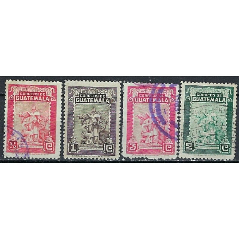 Guatemala 325-28 Used 1949 issues (ak3070)