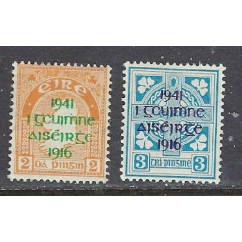 Ireland 118-19 MH 1941 Overprints (ap8862)