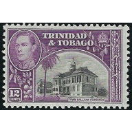 Trinidad and Tobago 57 MLH 1938 issue  (ak5574)