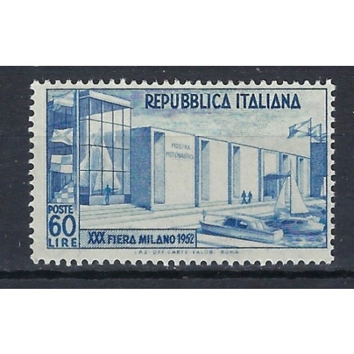 Italy 600 MH 1952 issue (an8715)