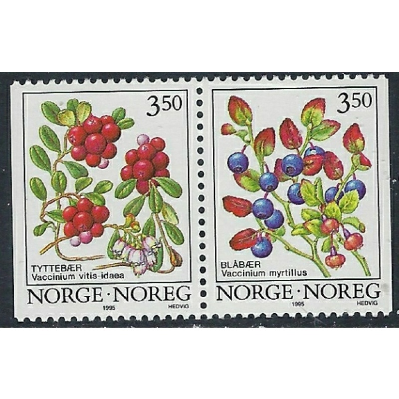 Norway 1087a MNH 1995 Pair (ak5281)