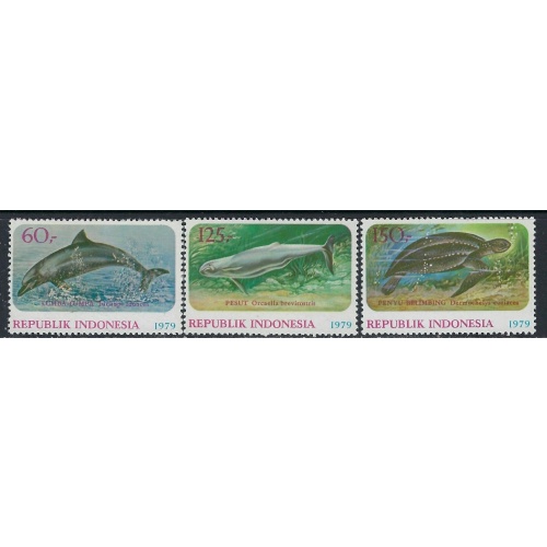 Indonesia 1064-66 MNH 1979 Wildlife Protection (ak5231)
