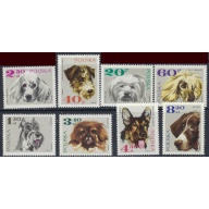 Poland 1636-43 MNH 1969 Dogs (ak6326)