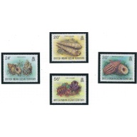 British Indian Ocean Terr 172-75 MNH 1996 Sea Shells (ak6370)