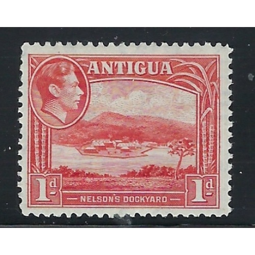 Antigua 85 MH 1938 issue / glazed gum (fe5815)