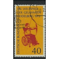 Germany 1092 Used 1972 issue (ak5843)