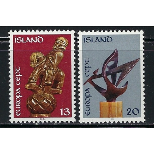 Iceland 472-73 MNH 1974 Europa  (an4672)