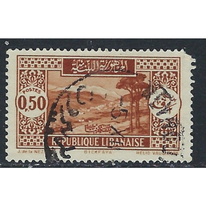 Lebanon 144 Used 1935 issue; rounded corner (ak4764)