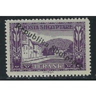 Albania 184 MNH 1925 overprint (fe4987)