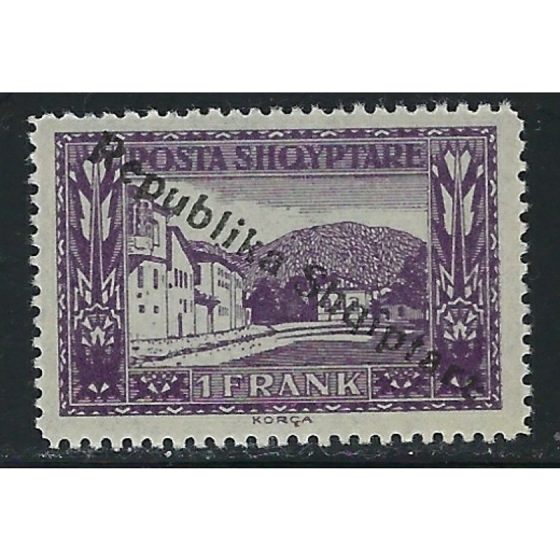 Albania 184 MNH 1925 overprint (fe4987)
