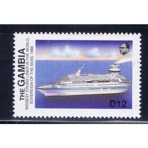 Gambia 785 NH 1988 Ship