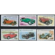 Congo PR 1089-94 MNH 1996 Antique Cars (an1034)