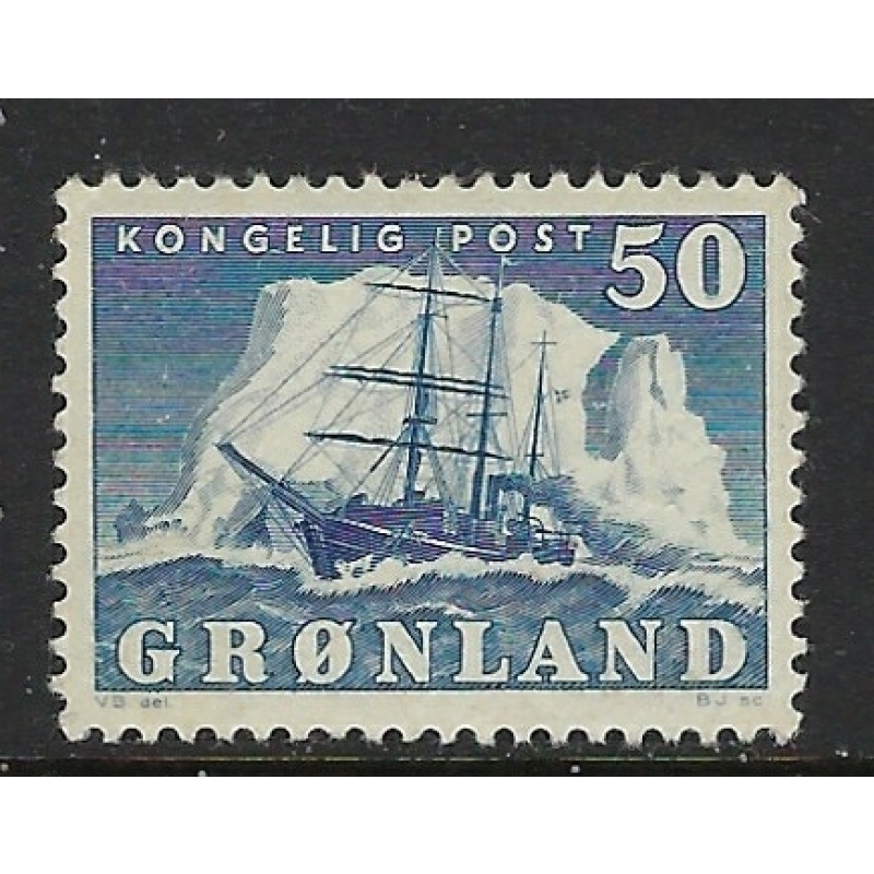 Greenland 35 MH 1950 issue (fe3160)