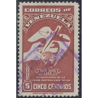 Venezuela C284 Used 1950 issue (ak6676)