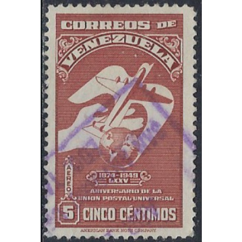 Venezuela C284 Used 1950 issue (ak6676)