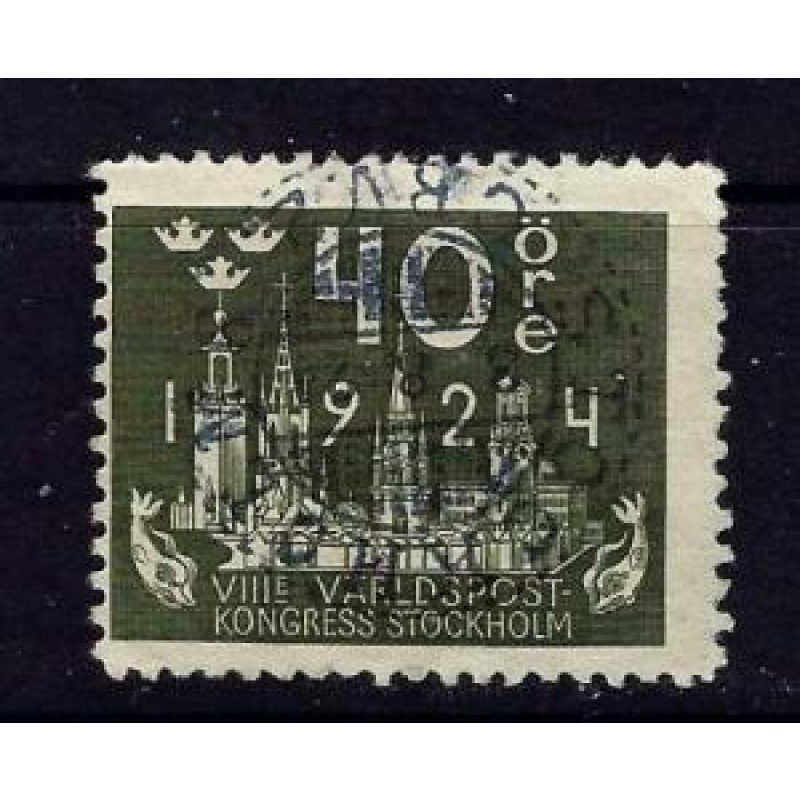 Sweden 204 Used 1924 issue (ap9151)