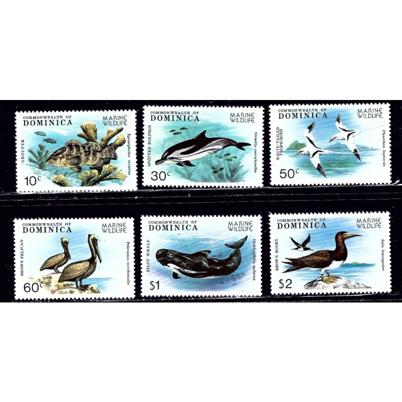 Dominica 618-23 MNH 1979 Wildlife Conservation    (ap2308)