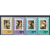 British Virgin Is 417-20 MNH 1981 Chrismas (an9787)