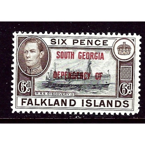 Falkland Is-South Georgia 3L6 MH 1944 issue    (ap4314)