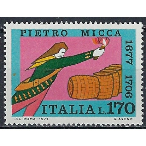 Italy 1256 MNH 1977 issue (ak2648)