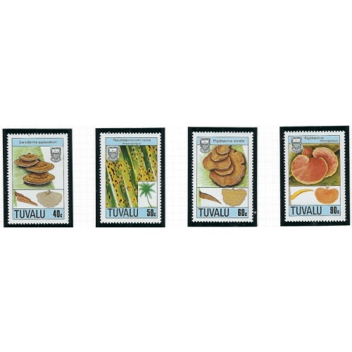 Tuvalu 497-500 MNH 1988 Fungi (ak1108)
