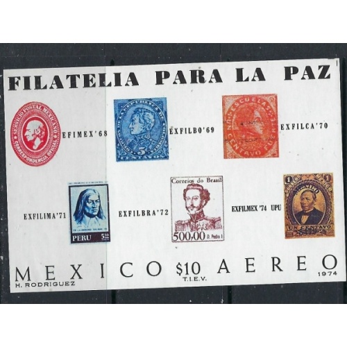 Mexico C434 MNH 1974 Exfilmex '74 (ak1069)