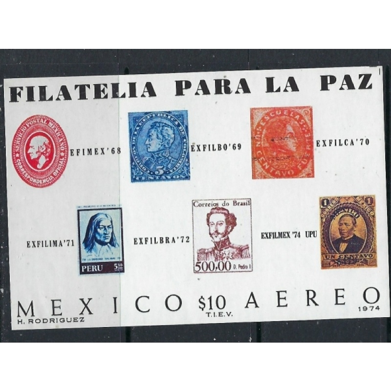 Mexico C434 MNH 1974 Exfilmex '74 (ak1069)