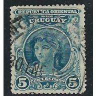 Uruguay 155 Used 1910 issue (an5544)