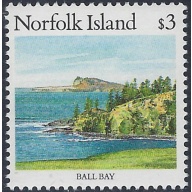 Norfolk Is 415 MNH 1987 Ball Bay (ak6482)
