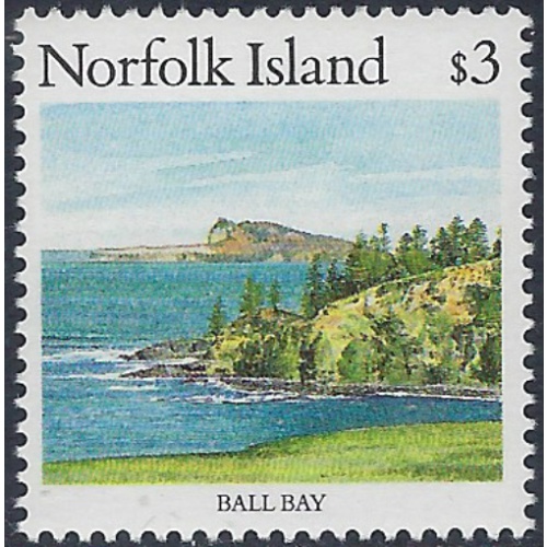 Norfolk Is 415 MNH 1987 Ball Bay (ak6482)