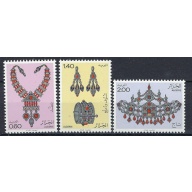 Algeria 652-54 MNH 1980 Jewelry (an9794)