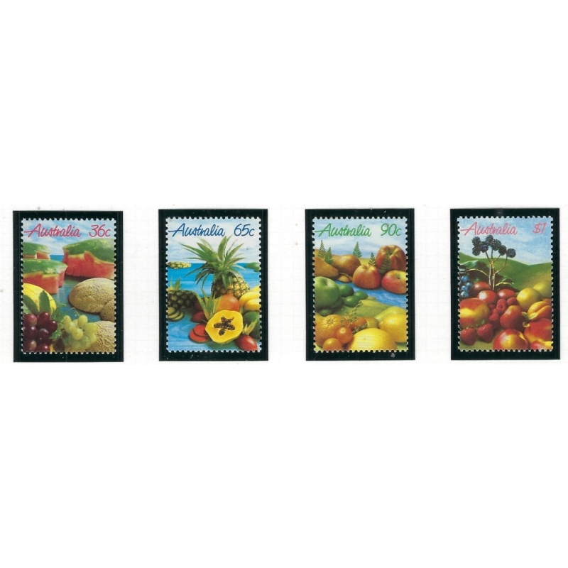 Australia 1015-18 MNH 1987 Fruits (ap6527)