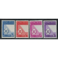 South Vietnam 92-95 MNH 1958 Unesco (fe7227)