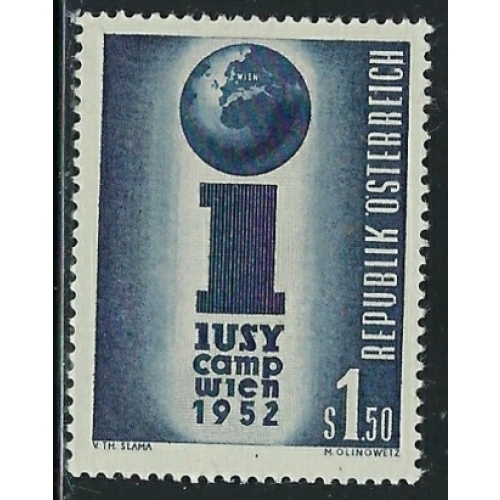 Austria 581 MH 1952 MH 1952 issue (fe4223)
