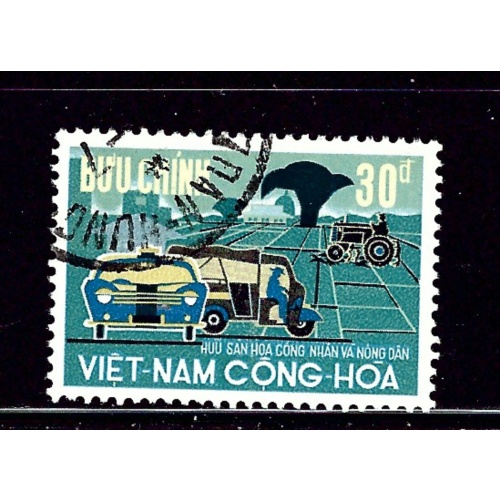 South Vietnam 334 Used 1968 issue