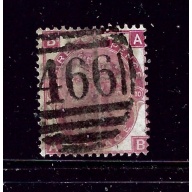 Great Britain 49 Used Plate #10 1867 issue 2019
