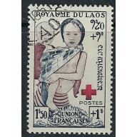 Laos B1 Used 1953 issue (ak3107)
