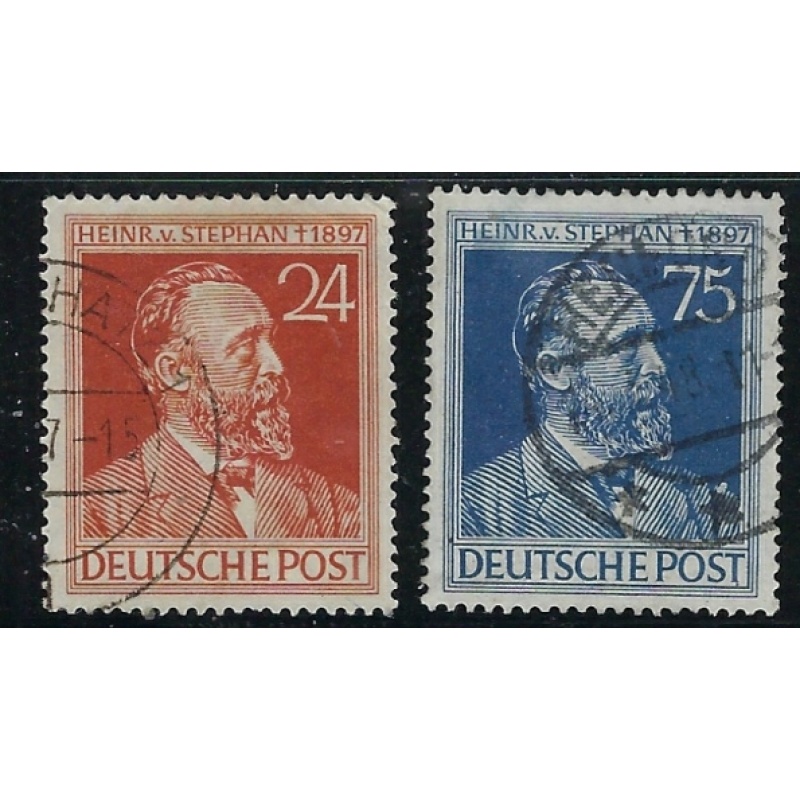 Germany 578-79 Used 1947 set (fe4267)