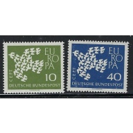 Germany 844-45 MNH 1961 Europa (ap9474)