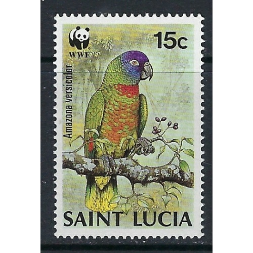 St Lucia 902 MNH 1987 Parrot (ak3244)