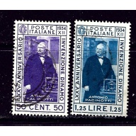 Italy 322-23 Used 1934 set