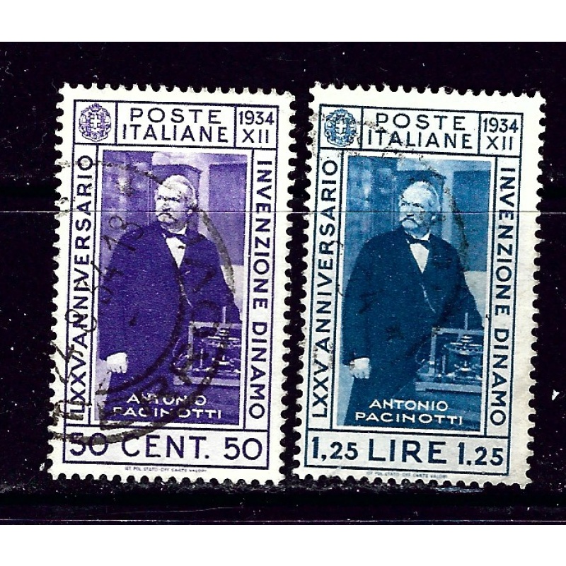 Italy 322-23 Used 1934 set