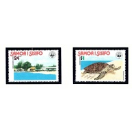Samoa 470-71 MNH 1978 Turtles