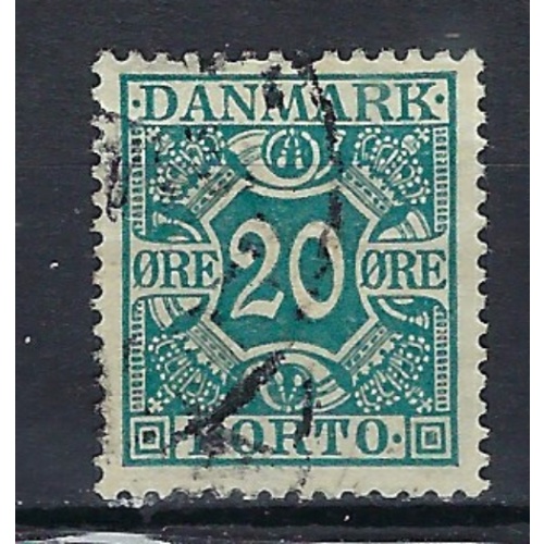 Denmark J17 Used 1921 issue (an9532)