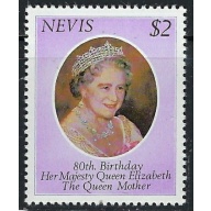Nevis 113 MNH 1980 Queen Mother Birthday (an1791)